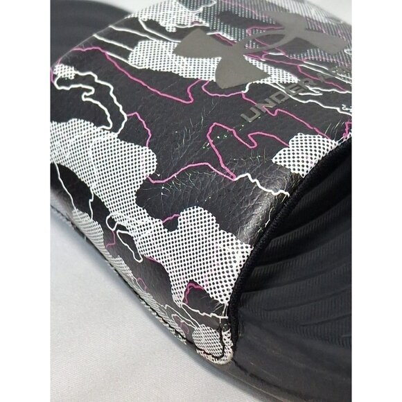 Women's Under Armour Slides, Marble Graphic Strap , Purple White, SIZE 8 - Picture 6 of 9